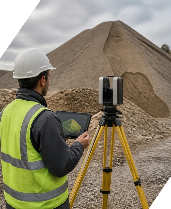 Лазерное 3D сканирование насыпей в Мценске от 15191 р. | ЭкспертизаРоссия